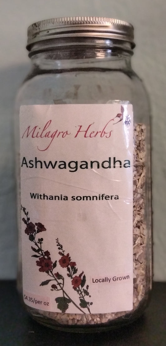 Ashwagandha Root (Dried) - Organic