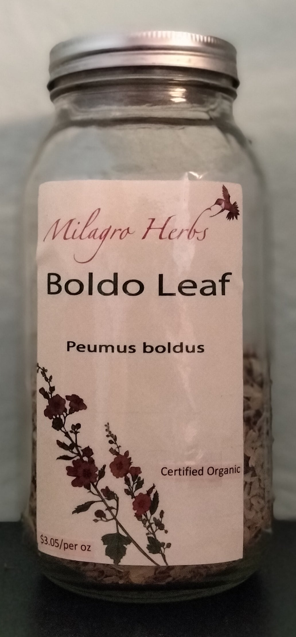 Boldo Leaf (dried) - Organic
