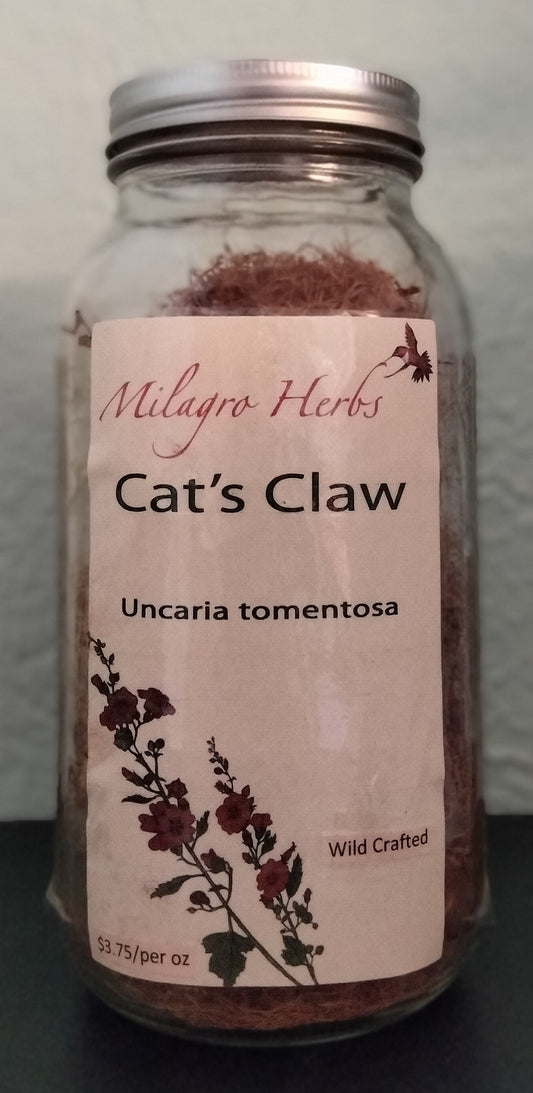 Cat's Claw (Dried) - Wildcrafted