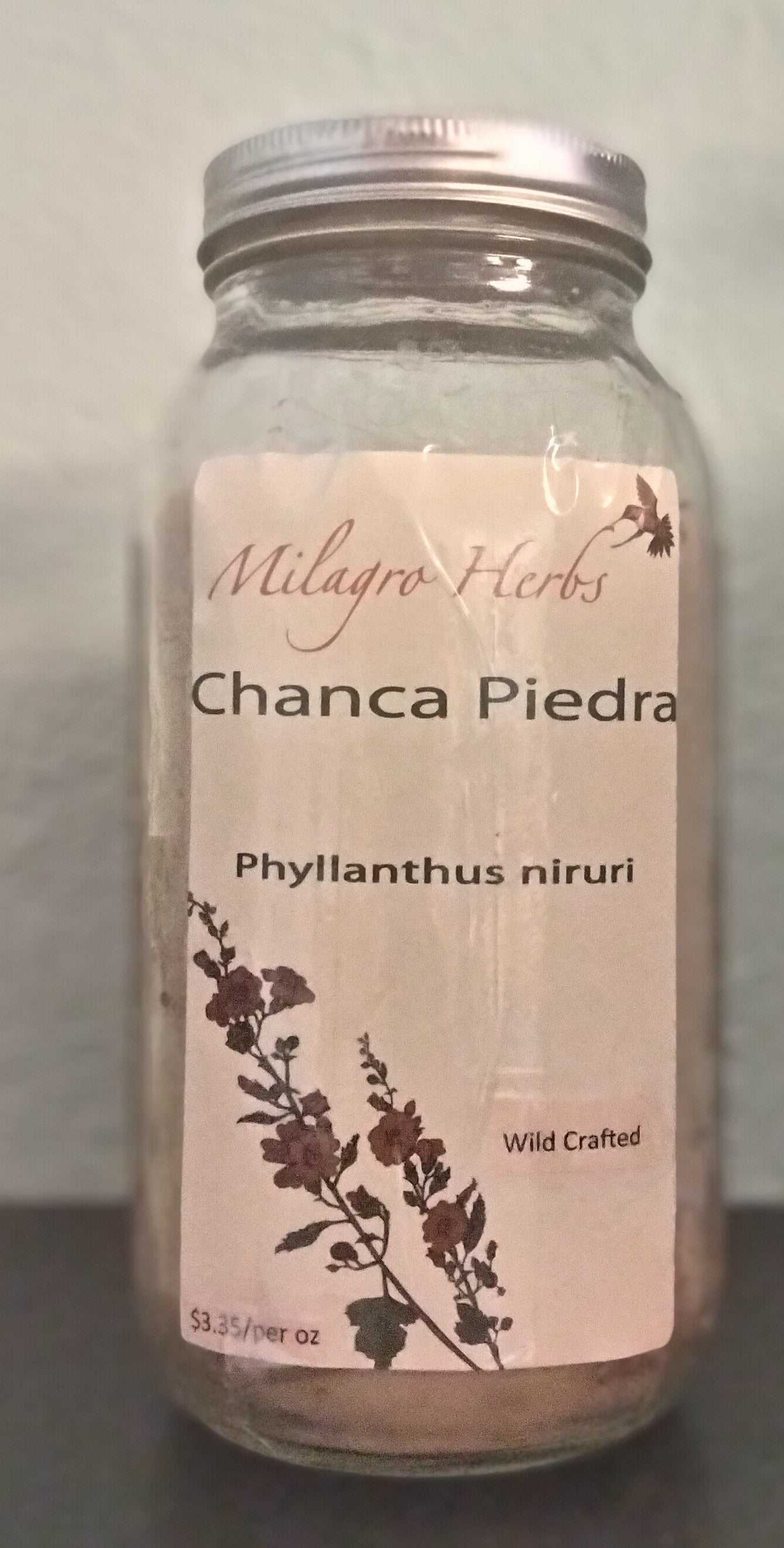 Chanca Piedra (Dried) - Organic