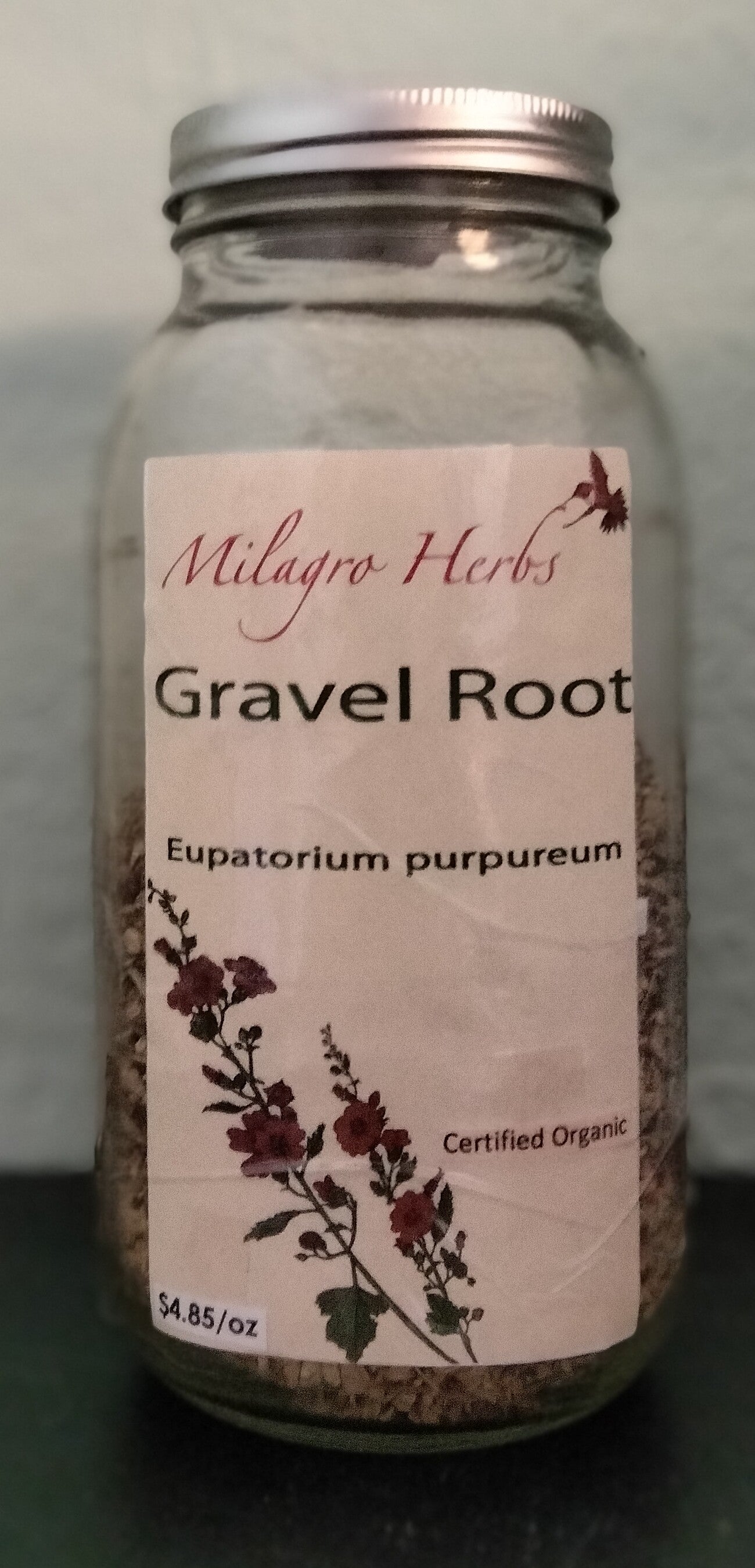 Gravel Root (Dried) - Organic