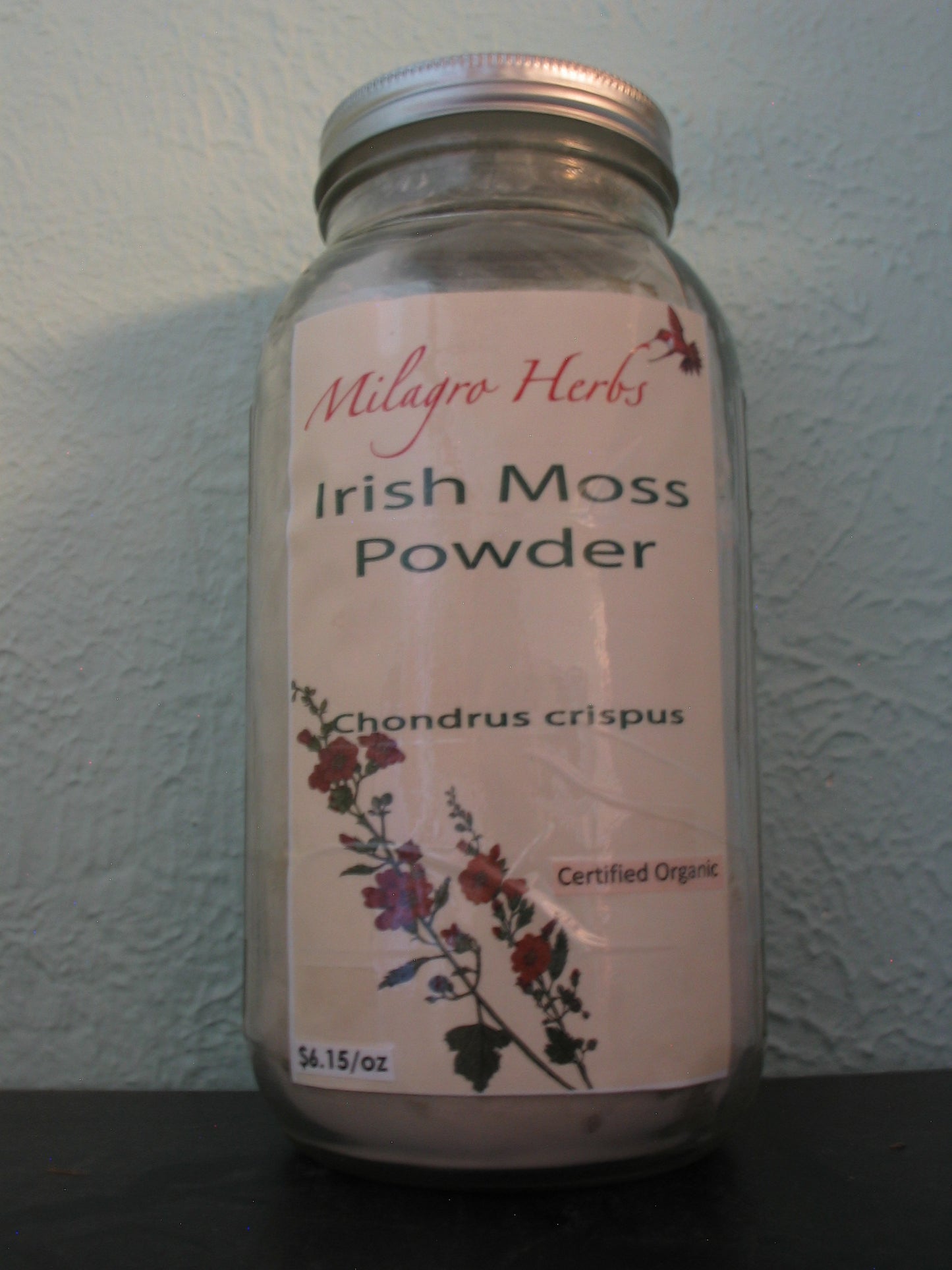 Irish Moss (Dried) - Organic