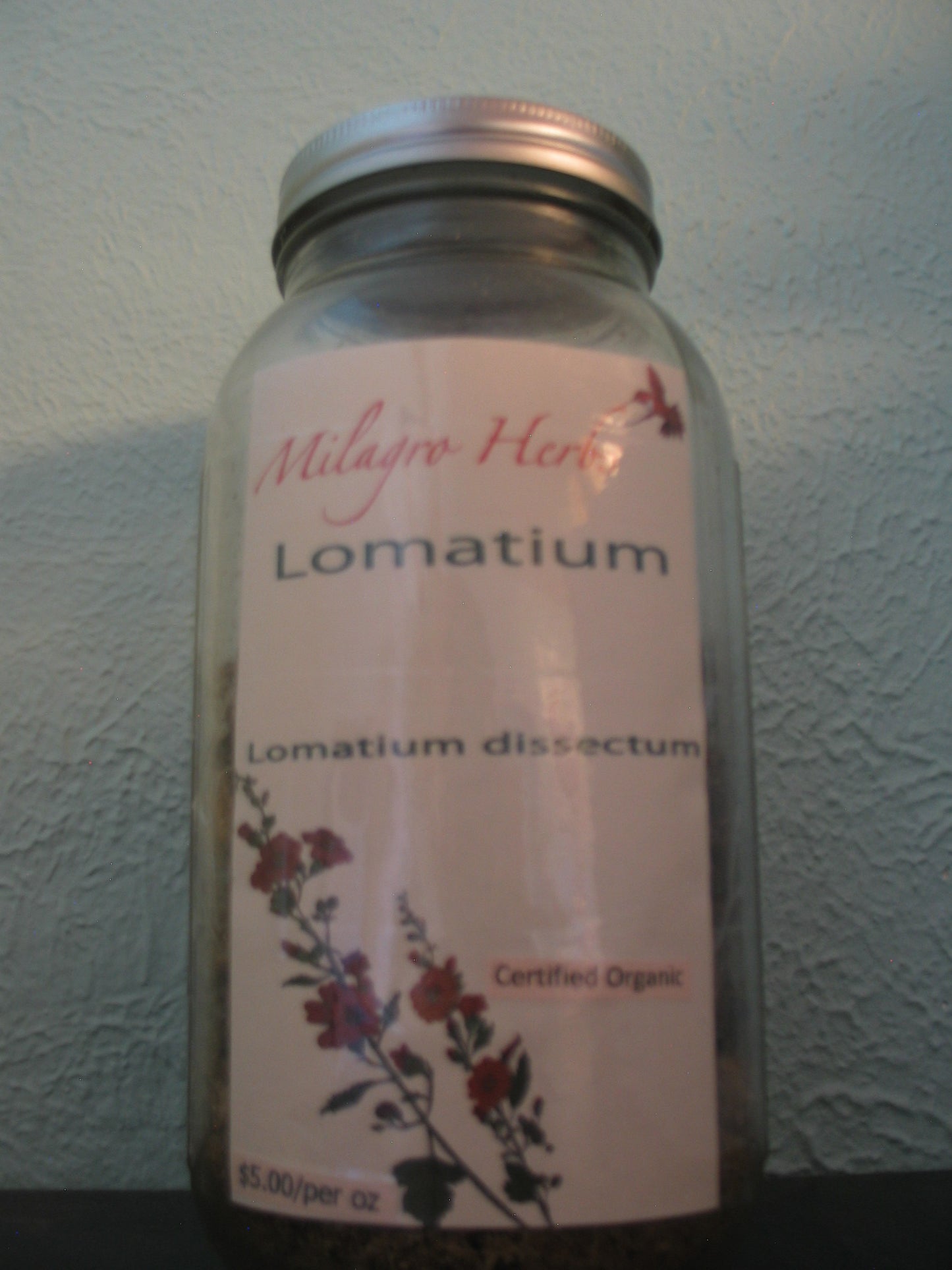 Lomatium Rt (Dried) - Organic