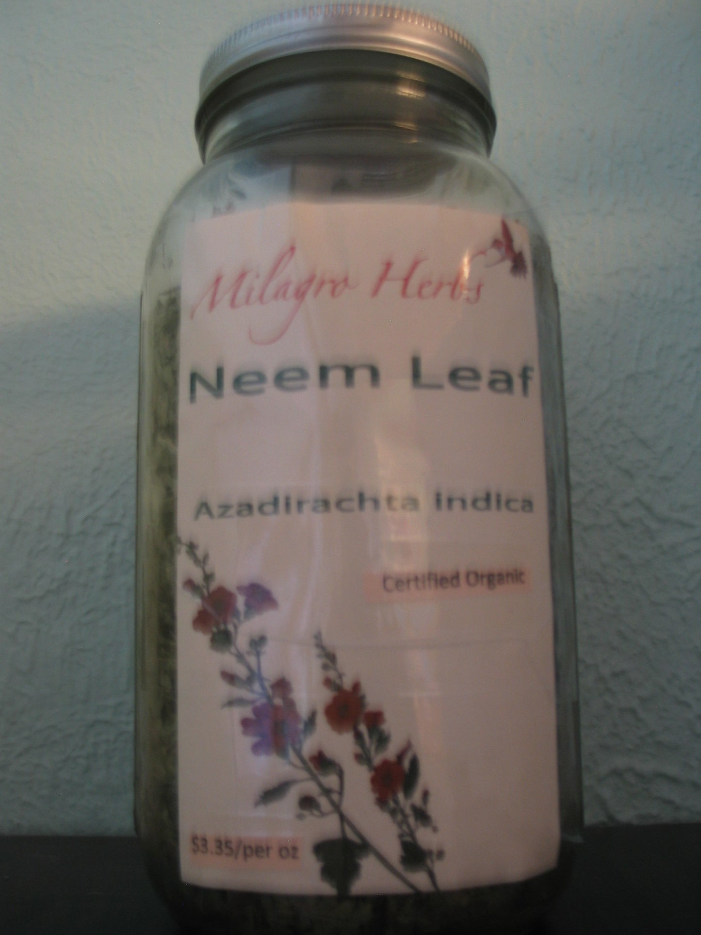 Neem leaf (Dried) - Organic