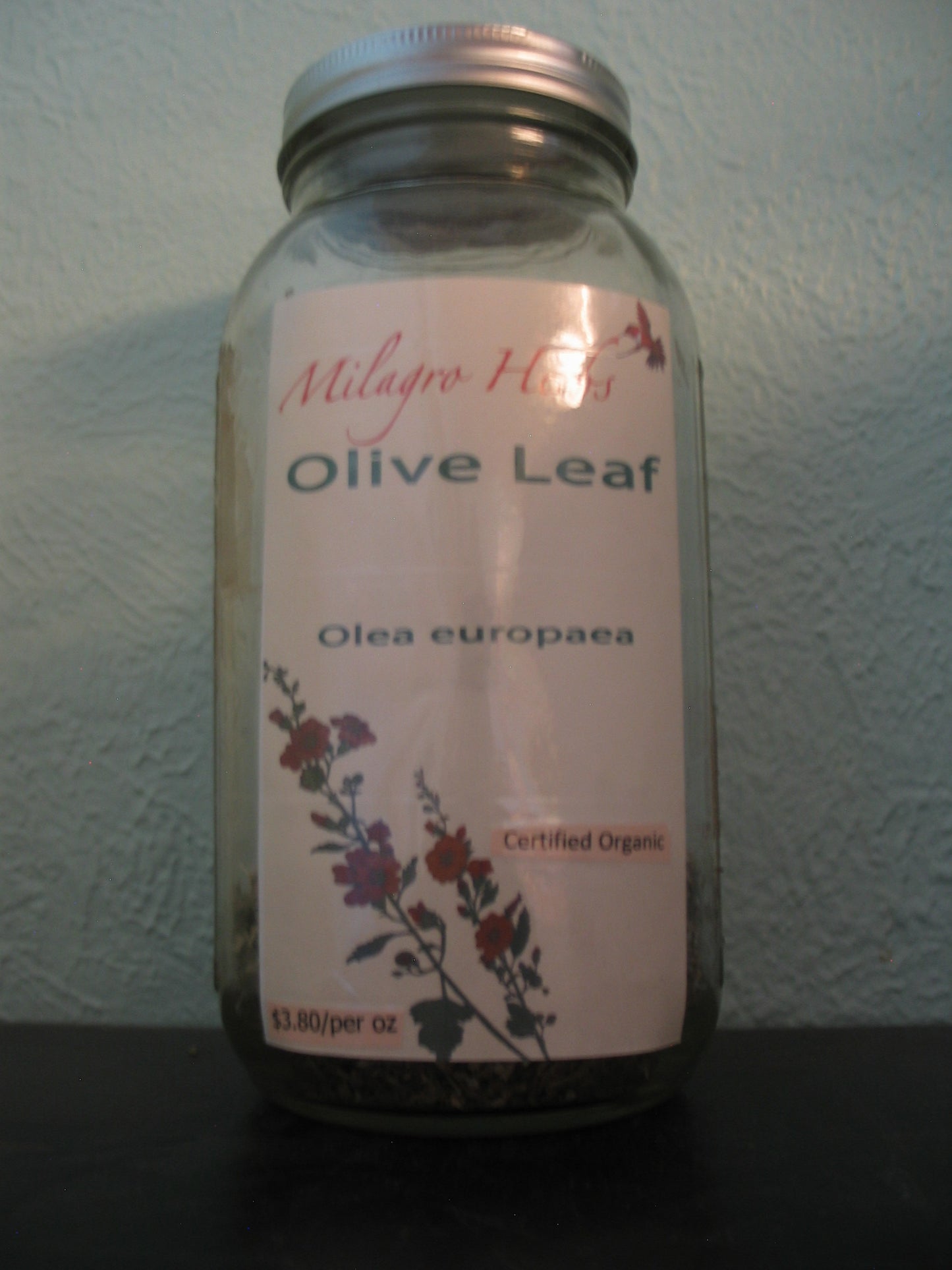 Olive leaf (Dried) - Organic