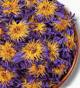 Blue Lotus Flowers (Dried) - Organic