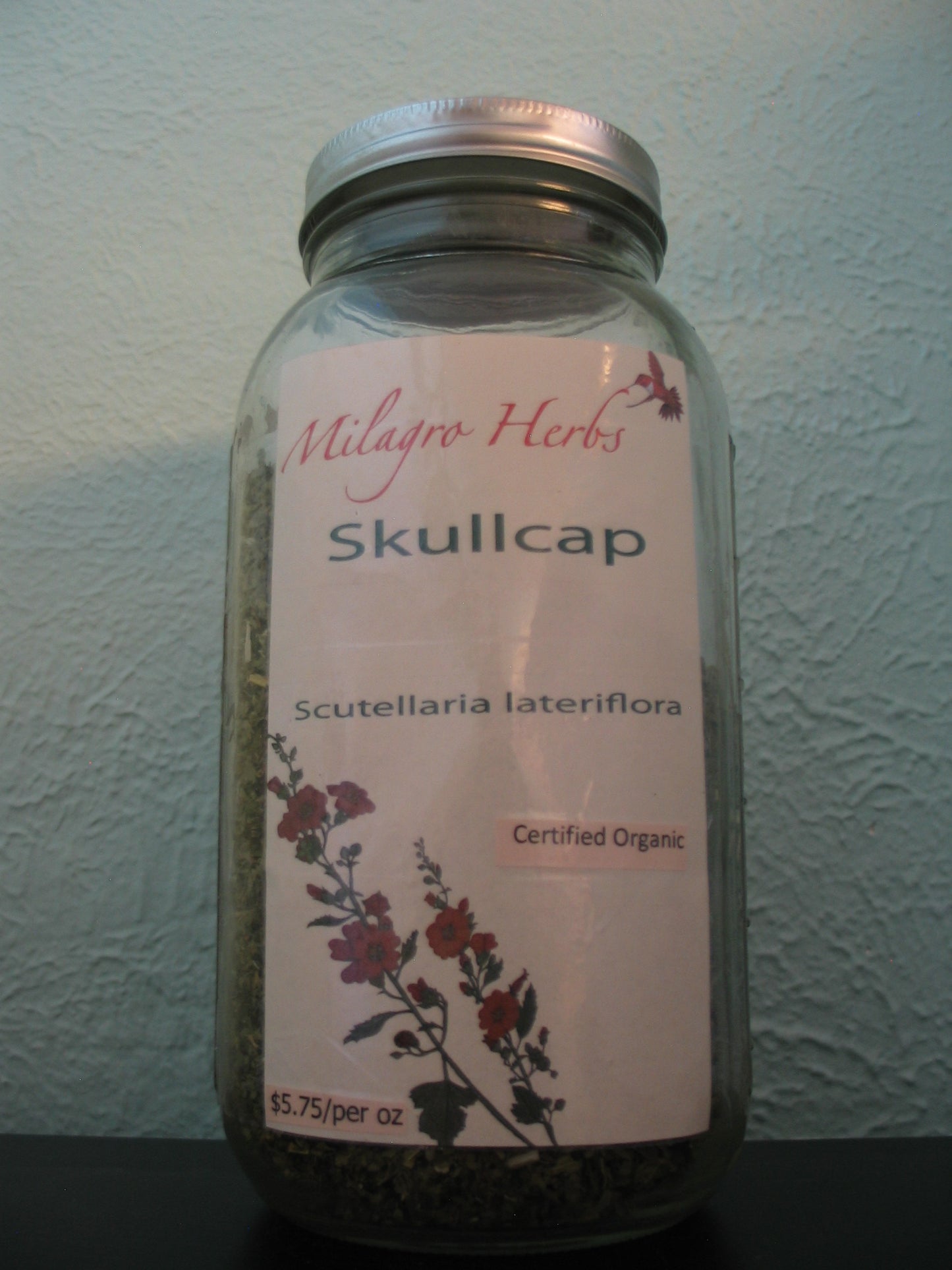 Skullcap (Dried) - Organic