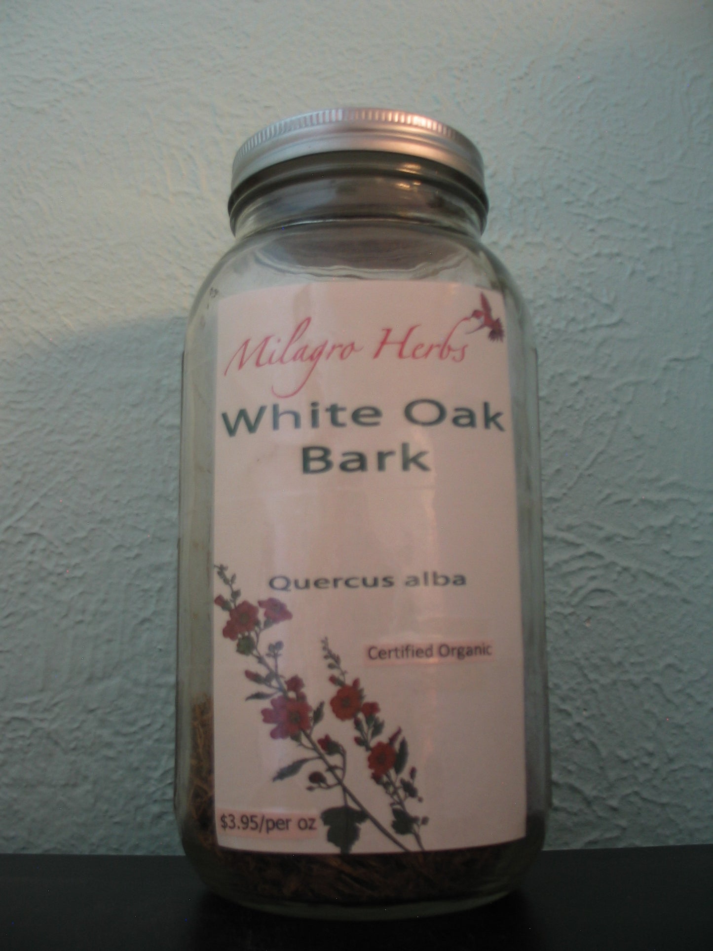 White Oak Bark (Dried) - Organic