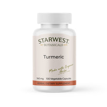 Turmeric Caps 100caps - Organic - Milagro Herbs - Handmade Organic Herbal Remedies & Medicinal Plants