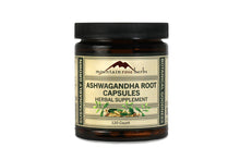 Ashwaganda Root Caps - Milagro Herbs - Handmade Organic Herbal Remedies & Medicinal Plants