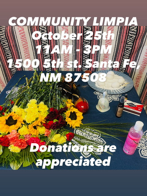 Community Limpia with Via Sagrada Healing - Oct. 25th