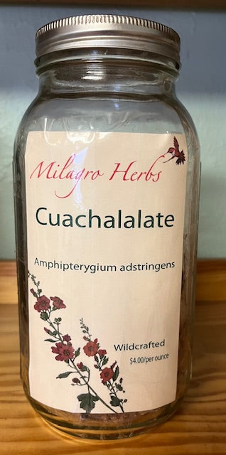 Cuachalalate  (Dried) - Wildcrafted