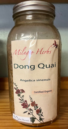 Dong Quai (Dried) - Organic - Milagro Herbs - Handmade Organic Herbal Remedies & Medicinal Plants