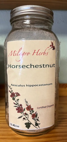 Horse Chestnut (Dried) - Organic - Milagro Herbs - Handmade Organic Herbal Remedies & Medicinal Plants