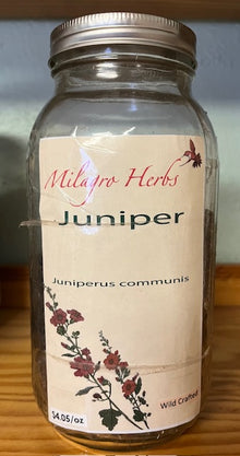 Juniper Berry (Dried) - Wildcrafted - Milagro Herbs - Handmade Organic Herbal Remedies & Medicinal Plants