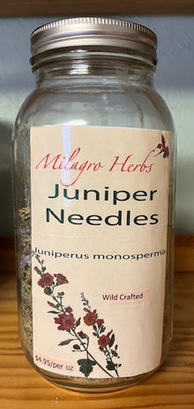 Juniper Needles (Dried) - Organic - Milagro Herbs - Handmade Organic Herbal Remedies & Medicinal Plants
