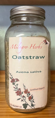 Oatstraw (Dried) - Organic - Milagro Herbs - Handmade Organic Herbal Remedies & Medicinal Plants