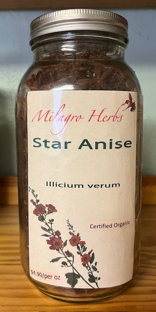 Star Anise (Dried) - Organic