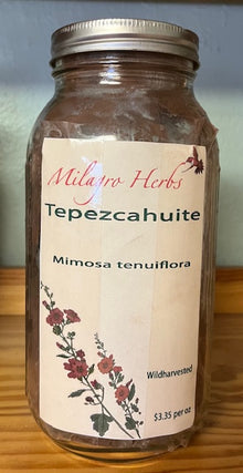 Tepezcahuite (Dried) - Wildcrafted - Milagro Herbs - Handmade Organic Herbal Remedies & Medicinal Plants