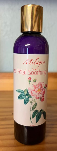 Rose Petal Soothing Lotion - Milagro Herbs - Handmade Organic Herbal Remedies & Medicinal Plants