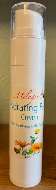 Hydrating Face Cream - Milagro Herbs - Handmade Organic Herbal Remedies & Medicinal Plants