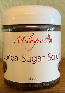 Cocoa Sugar Scrub - Milagro Herbs - Handmade Organic Herbal Remedies & Medicinal Plants