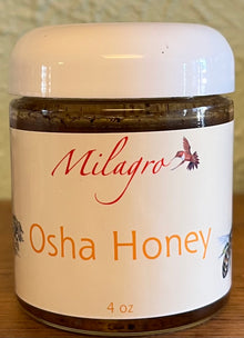 Oshå-infused Honey - Milagro Herbs - Handmade Organic Herbal Remedies & Medicinal Plants