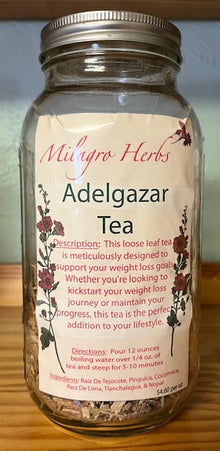 Adelgazar Tea - Milagro Herbs - Handmade Organic Herbal Remedies & Medicinal Plants