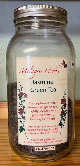 Jasmine Green Tea - Organic