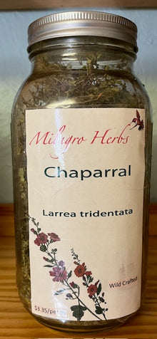 Chaparral (Dried) - Wildcrafted - Milagro Herbs - Handmade Organic Herbal Remedies & Medicinal Plants