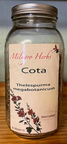 Cota (Dried) - Wildcrafted - Milagro Herbs - Handmade Organic Herbal Remedies & Medicinal Plants
