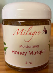 Moisturizing Honey Masque - Milagro Herbs - Handmade Organic Herbal Remedies & Medicinal Plants