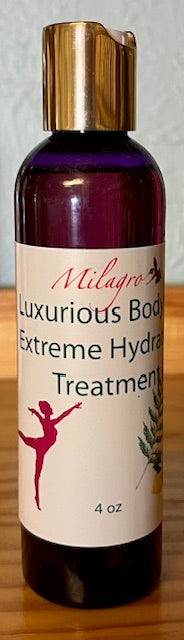 Luxurious Body Oil - Extreme Hydrating Treatment - Milagro Herbs - Handmade Organic Herbal Remedies & Medicinal Plants