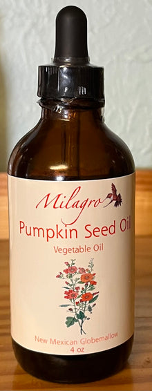 Pumpkin Seed Oil - Milagro Herbs - Handmade Organic Herbal Remedies & Medicinal Plants