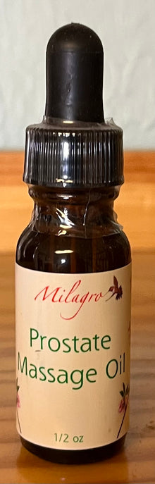 Prostate Massage Oil - Milagro Herbs - Handmade Organic Herbal Remedies & Medicinal Plants