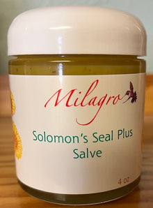 Solomon's Seal Plus Salve 4oz - Milagro Herbs - Handmade Organic Herbal Remedies & Medicinal Plants