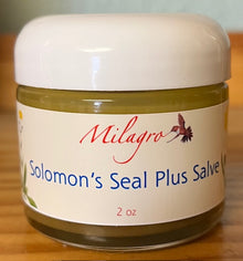 Solomon's Seal Plus Salve 2oz - Milagro Herbs - Handmade Organic Herbal Remedies & Medicinal Plants