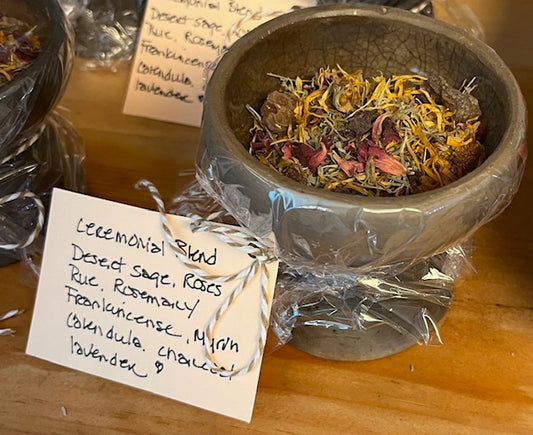 Smudge Bowl & Ceremonial Incense Blend