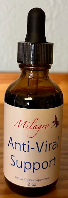 Anti-Viral Tincture 2oz - Milagro Herbs - Handmade Organic Herbal Remedies & Medicinal Plants