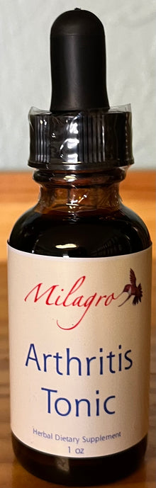 Arthritis Tonic 1oz - Milagro Herbs - Handmade Organic Herbal Remedies & Medicinal Plants