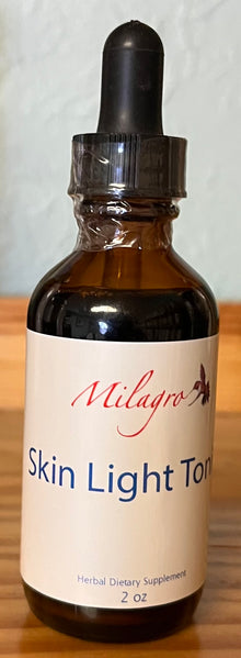 Skin Light Tonic Tincture - Milagro Herbs - Handmade Organic Herbal Remedies & Medicinal Plants