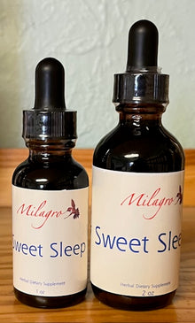 Sweet Sleep Tincture - Milagro Herbs - Handmade Organic Herbal Remedies & Medicinal Plants