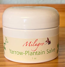 Yarrow/Plantain Salve - Milagro Herbs - Handmade Organic Herbal Remedies & Medicinal Plants