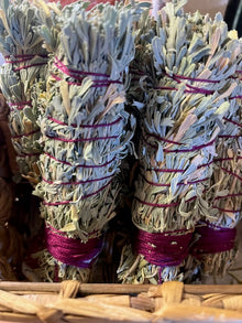 Desert Sage - Xtra Small Smudge Sticks - Milagro Herbs - Handmade Organic Herbal Remedies & Medicinal Plants