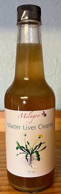 Master Liver Cleanse 10 oz - Milagro Herbs - Handmade Organic Herbal Remedies & Medicinal Plants