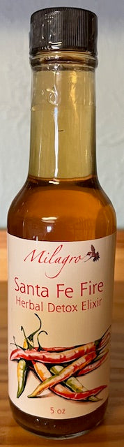 Santa Fe Fire Cider 5oz - Milagro Herbs - Handmade Organic Herbal Remedies & Medicinal Plants