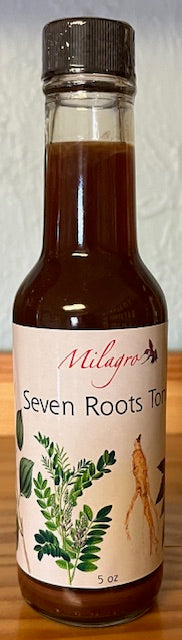 Seven Roots Tonic - Milagro Herbs - Handmade Organic Herbal Remedies & Medicinal Plants