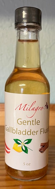 Gentle Gallbladder Flush 5oz - Milagro Herbs - Handmade Organic Herbal Remedies & Medicinal Plants
