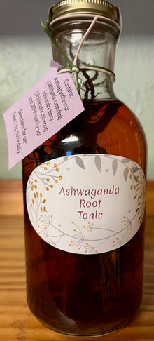 Ashwaganda Root Tonic 16oz - Milagro Herbs - Handmade Organic Herbal Remedies & Medicinal Plants