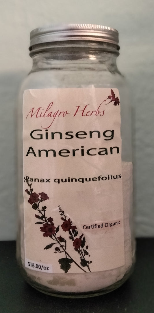 American Ginseng (Dried)
